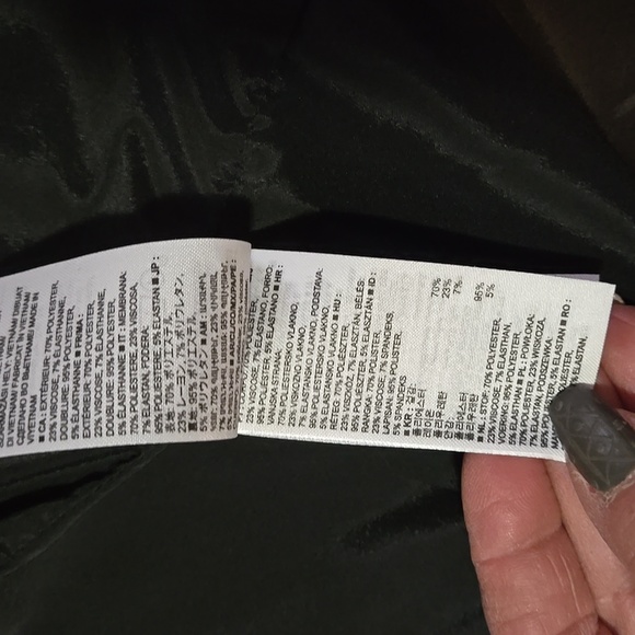 Banana Republic Black Double-Breasted Blazer Womens Size 8 EUC - Picture 12 of 14